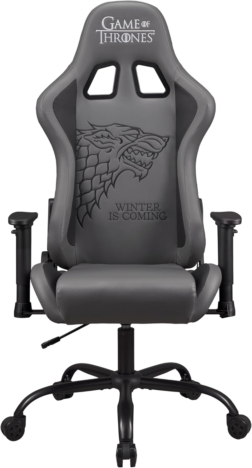 Game of Thrones Gaming Chair - Ergonomic Black Design