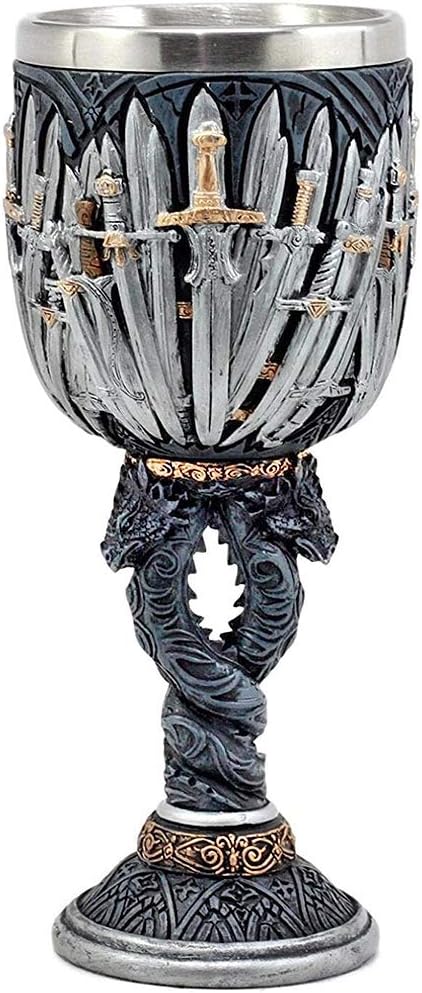 Dragon-themed Goblet Chalice for D&D & Game Nights