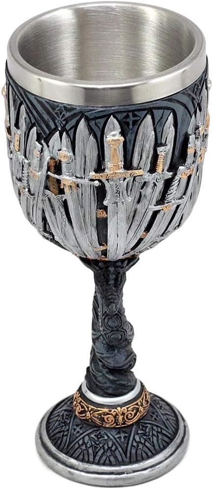 Dragon-themed Goblet Chalice for D&D & Game Nights