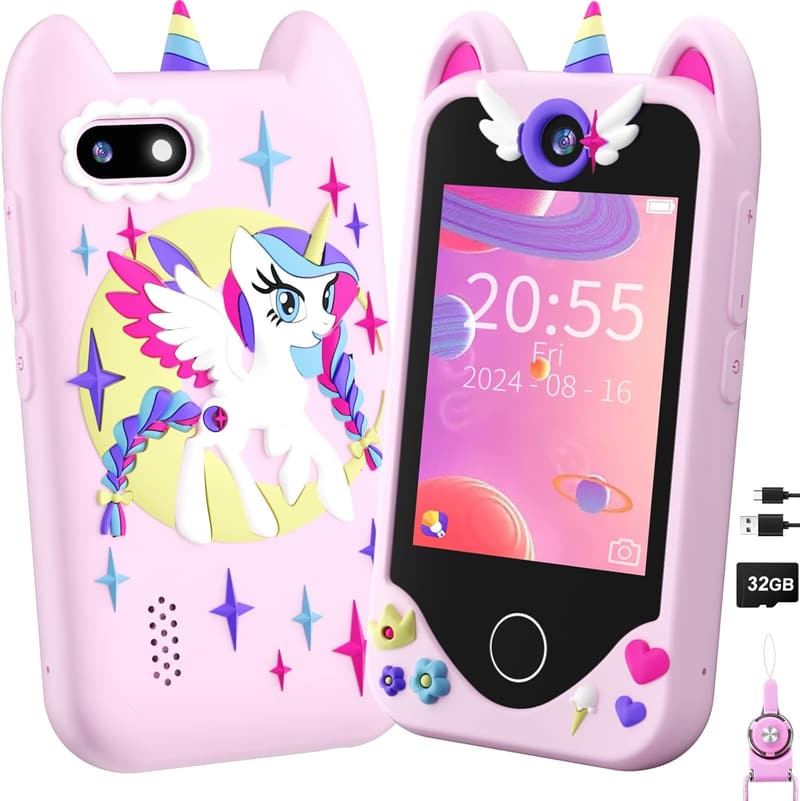 Kids Smartphone Toy for Girls - Learning & Games, Age 3-6