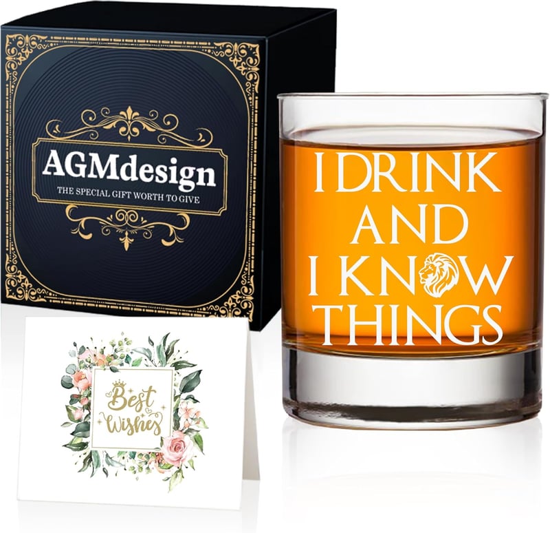 Funny Whiskey Glass - 