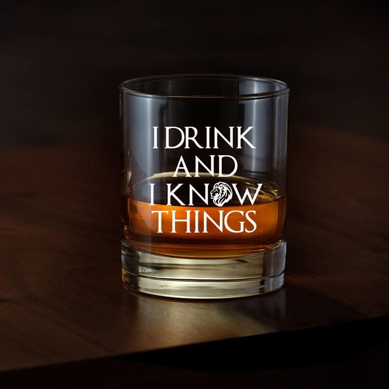 Funny Whiskey Glass - 