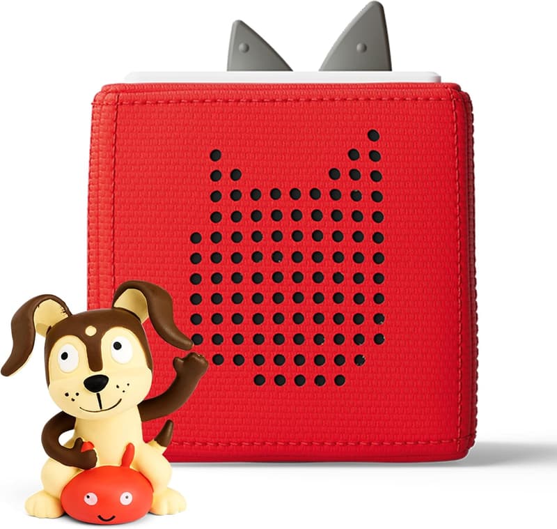 Toniebox Audio Player Starter Set with Playtime Puppy - Red
