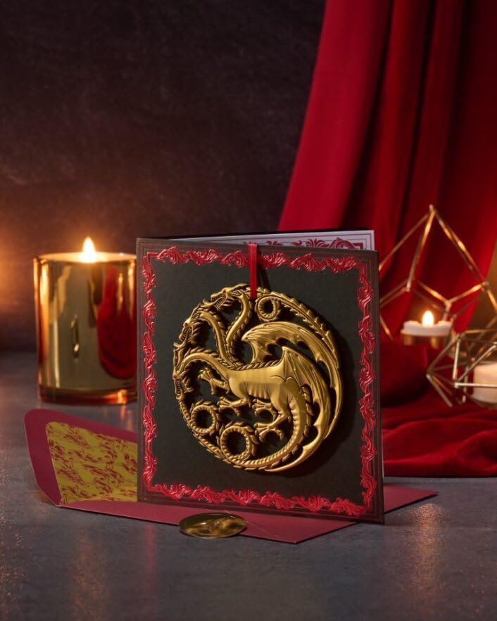 Game of Thrones Targaryen Sigil Christmas Ornament