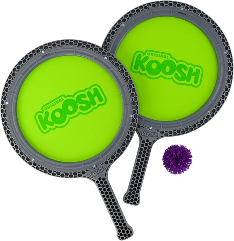 Kids Outdoor Koosh Paddle Playset - Beach & Games for Ages 4+