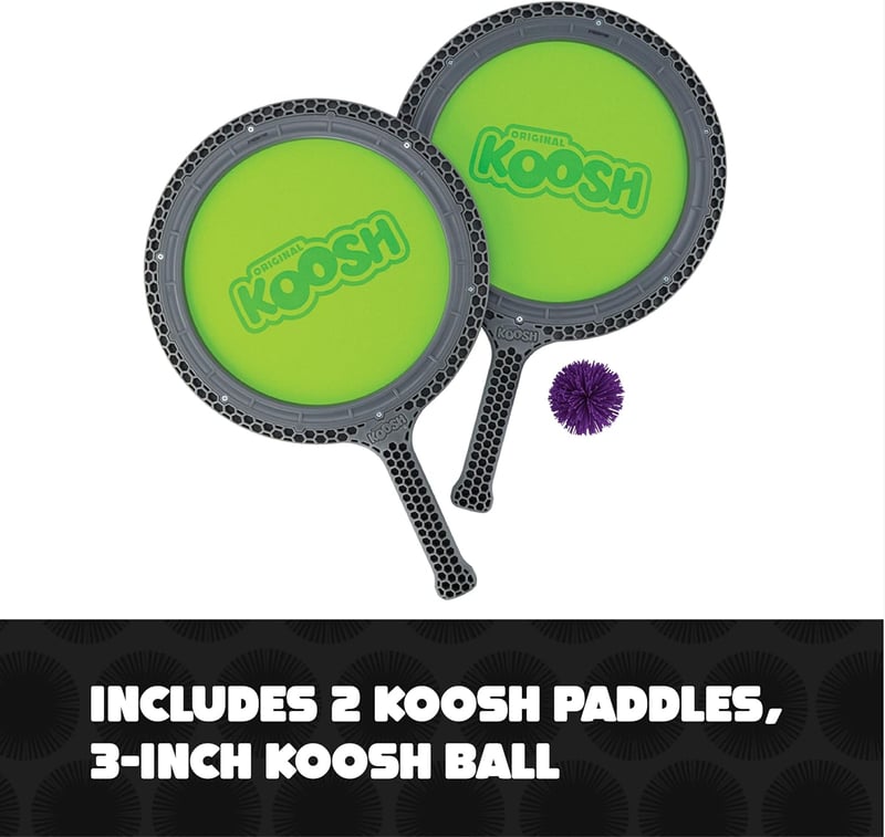 Kids Outdoor Koosh Paddle Playset - Beach & Games for Ages 4+