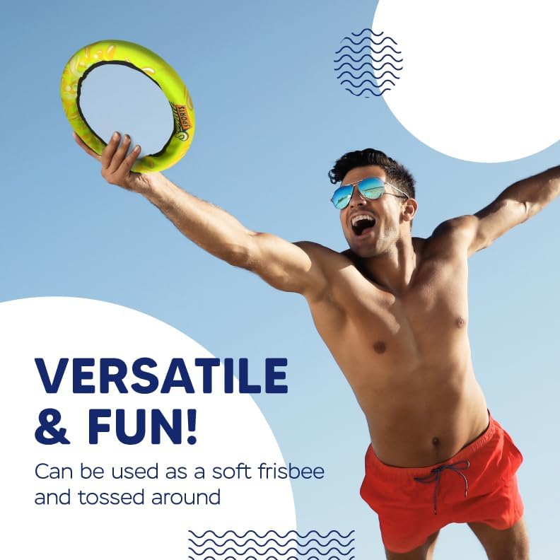 Bongo Discs Outdoor Paddle Game Set for Beach and Lawn Fun