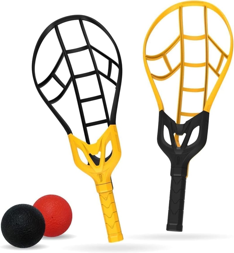 Outdoor Play Trac-Ball Set | 2 Rackets & 2 Air Balls