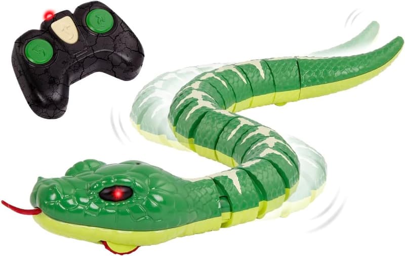 Remote Control Emerald Tree Boa - Electronic Snake Toy for Kids