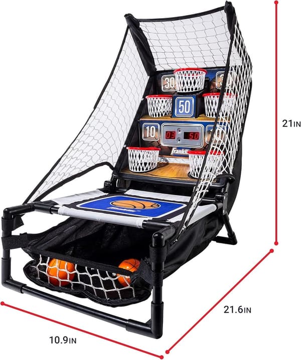 Tabletop Electronic Basketball Arcade Game