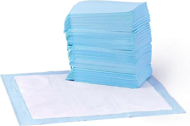 Leak-Proof Dog Pee Pads, Quick-Dry 22x22 Inches, 50 Pack