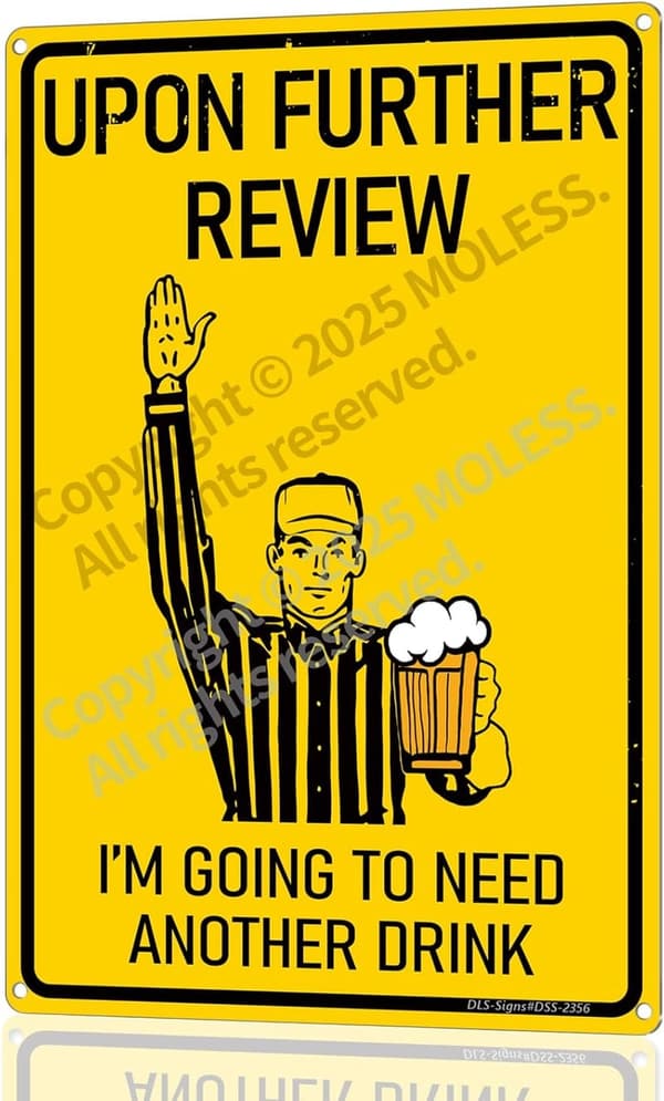 Funny Metal Bar Sign – 