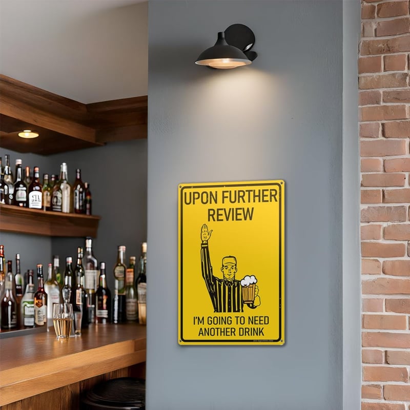 Funny Metal Bar Sign – 
