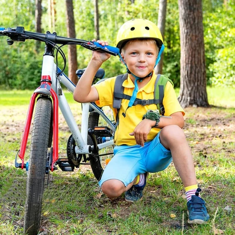 Kids' Spy Watch Walkie Talkies, 7-in-1 Digital Gadget