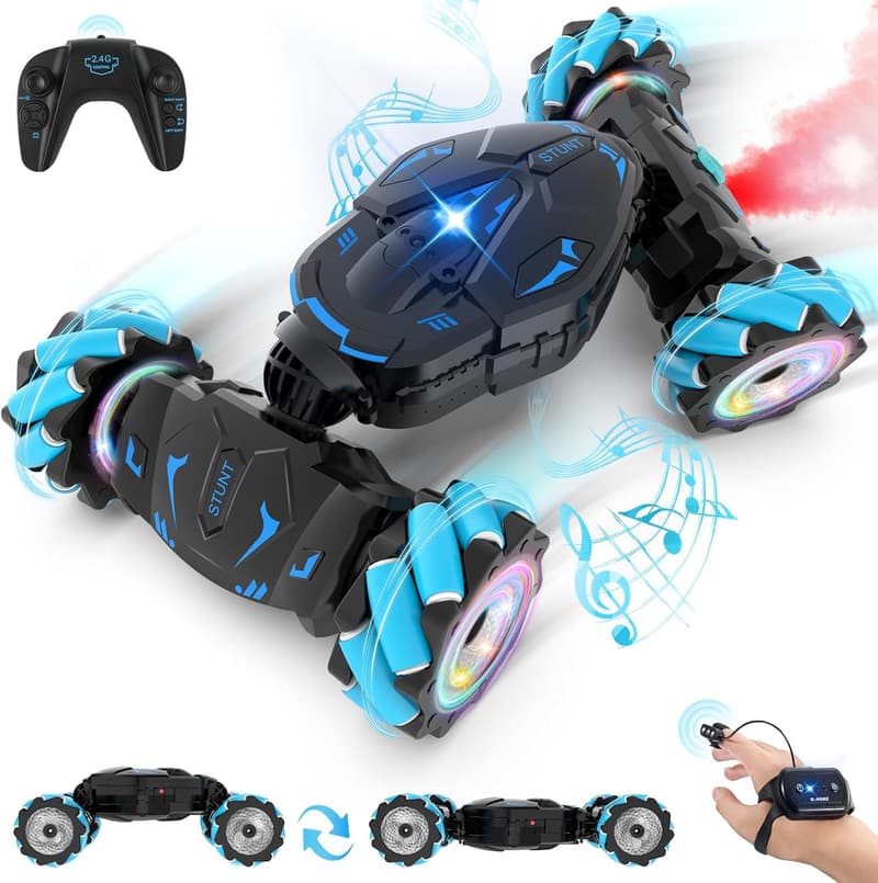 Gesture Sensing RC Stunt Car for Boys Age 6-12