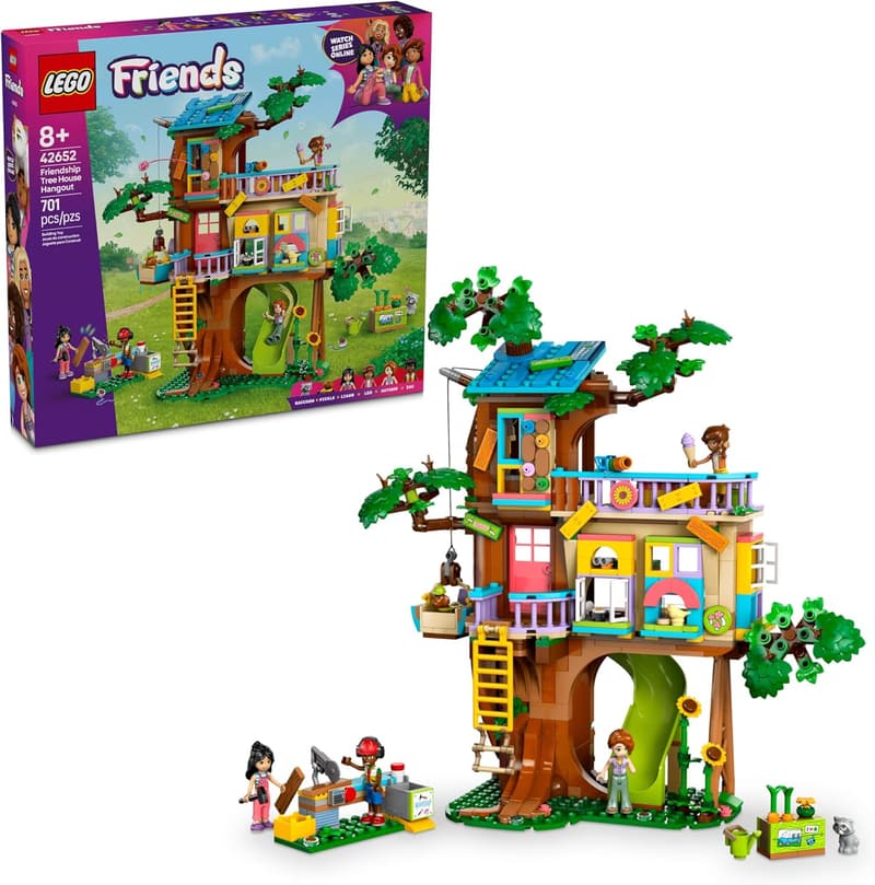 LEGO Friends Friendship Tree House Playset for Kids 8+