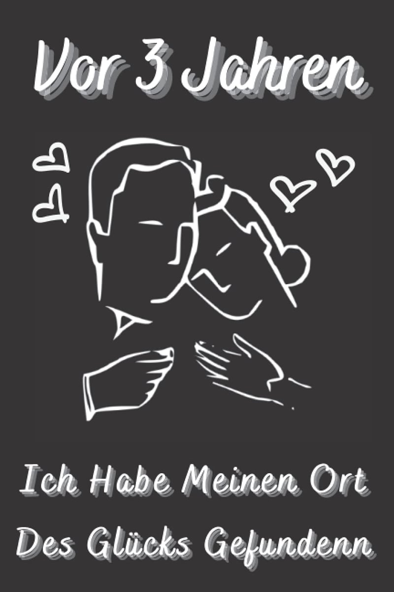 3rd Anniversary Gift: Romantic Notebook for Couples