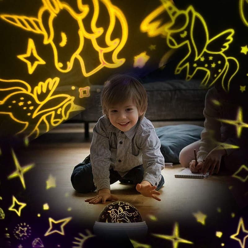 Unicorn Star Projector Toy for Girls Ages 2-10 - Christmas Gift