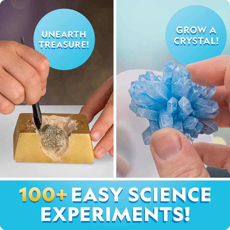 Earth Science Kit for Kids – 100+ STEM Experiments & Activities
