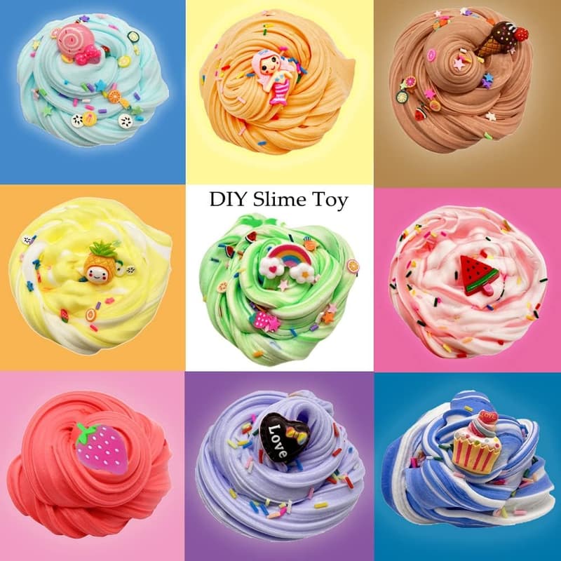 Two-Toned Butter Slime Kit - Party Favors for Kids 6-12