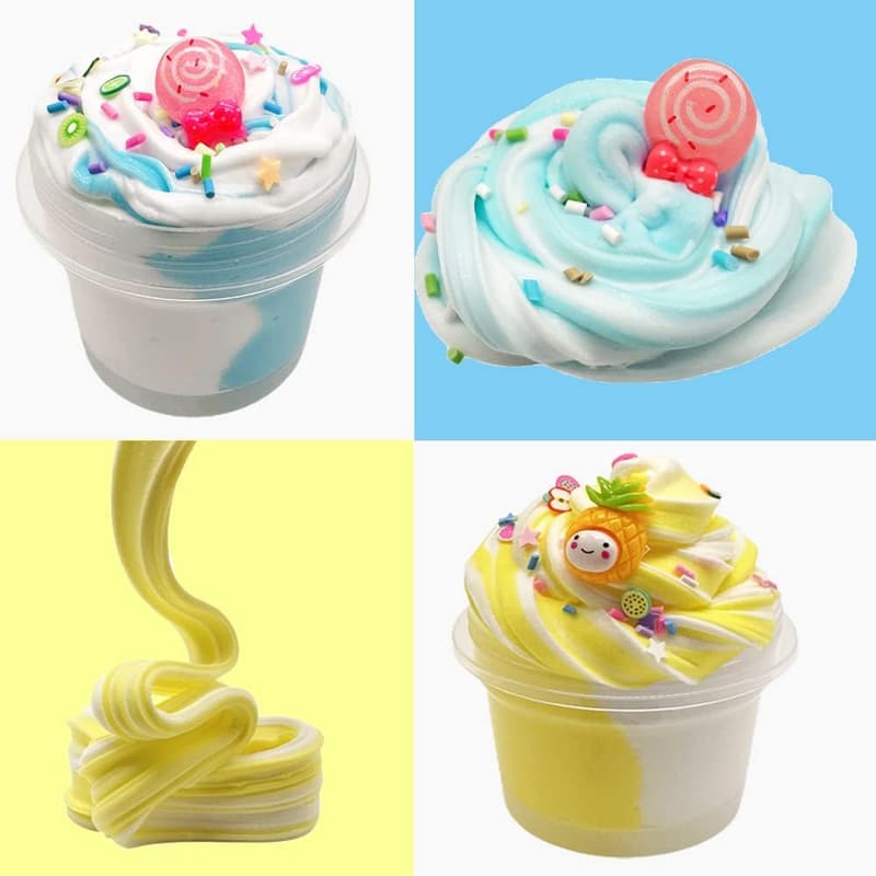 Two-Toned Butter Slime Kit - Party Favors for Kids 6-12