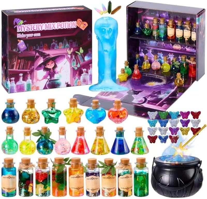 DIY Potion Craft Kit for Kids 6-12 - 24 Fairy Bottles