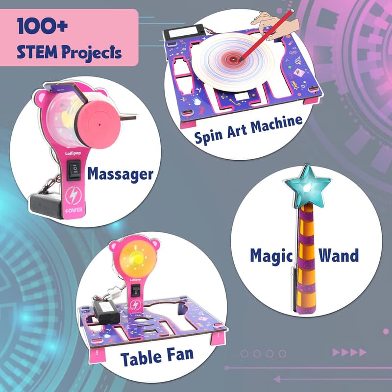 STEM Projects Engineering Kit for Girls, Ages 8-15
