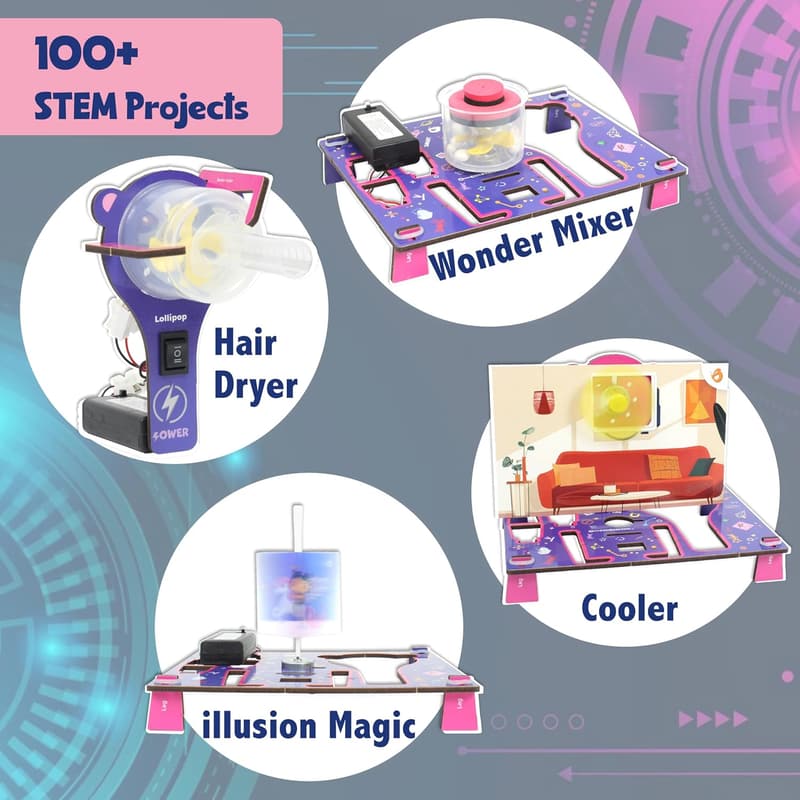 STEM Projects Engineering Kit for Girls, Ages 8-15