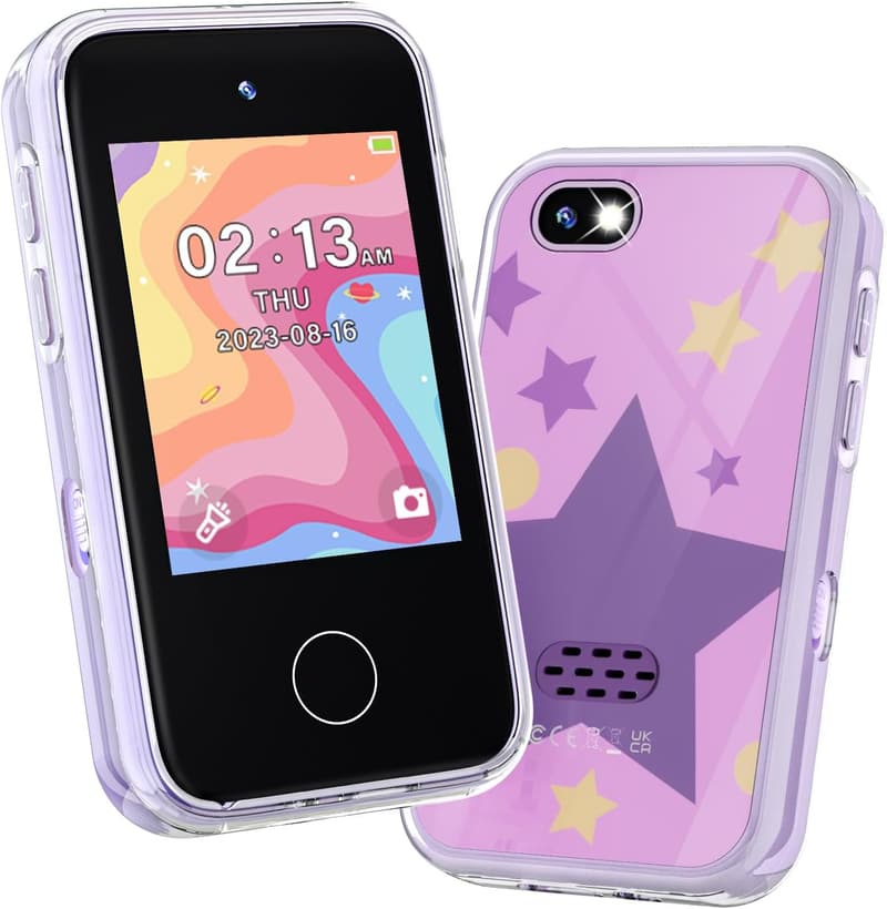 Kids' Smart Phone for Ages 3-8 - Touchscreen Learning Toy