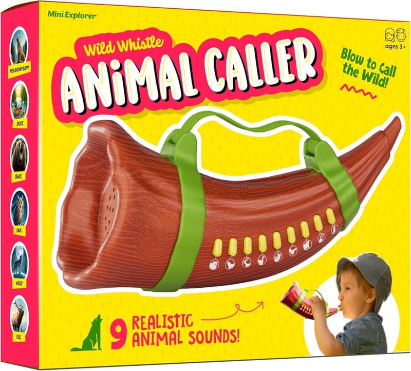 Rechargeable Animal Caller - Outdoor Toy for Kids Ages 3-7