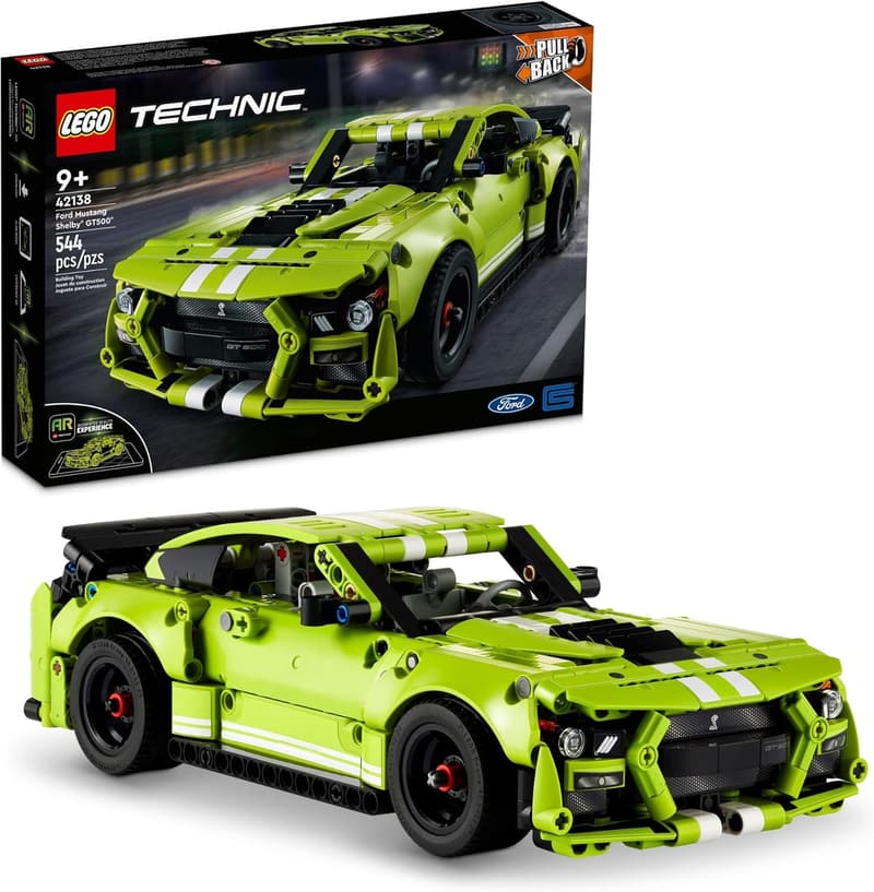 LEGO Technic Ford Mustang Shelby GT500 Building Set with AR App