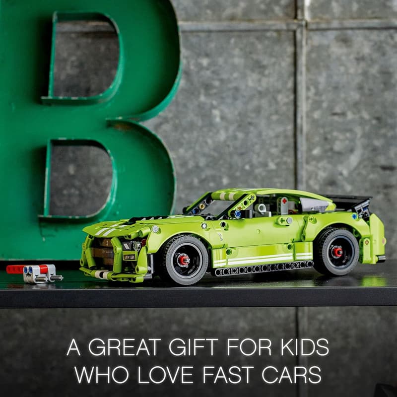 LEGO Technic Ford Mustang Shelby GT500 Building Set with AR App