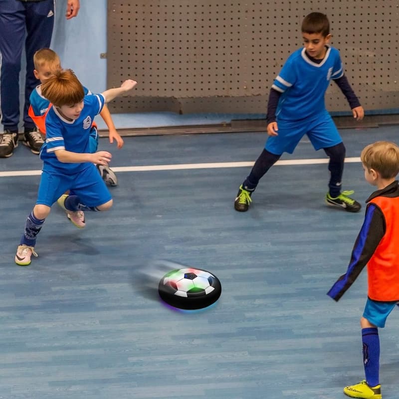 LED Hover Soccer Ball - Indoor/Outdoor Game for Kids Ages 3-12