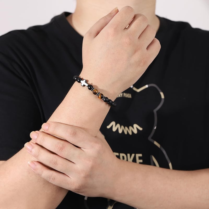 Get Well Soon: Natural Healing Stone Bracelets for Men