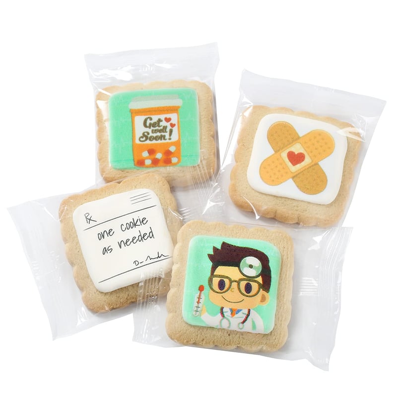 Get Well Soon Cookies Gift Basket for Kids & Adults - Nut Free, Kosher