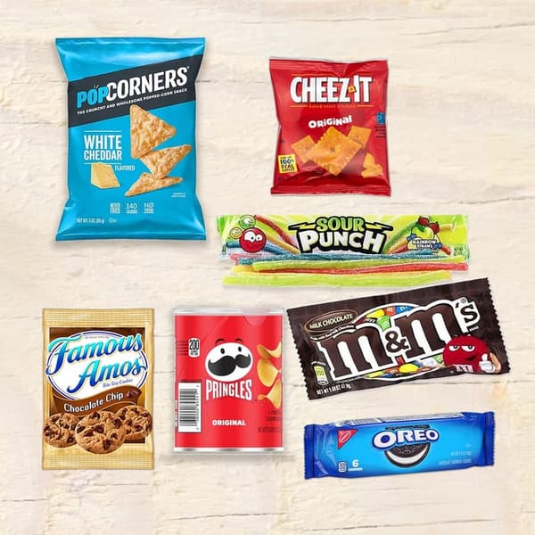 Get Well Soon Gift Basket for Kids with Snacks & Balloon