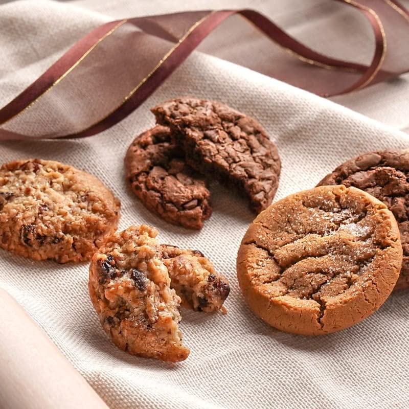 Get Well Soon Gift Basket with Cookies & Brownies for All