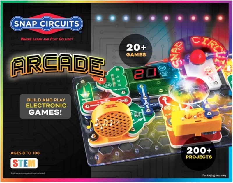 Electronics Exploration Kit for Ages 8+ with Color Manual