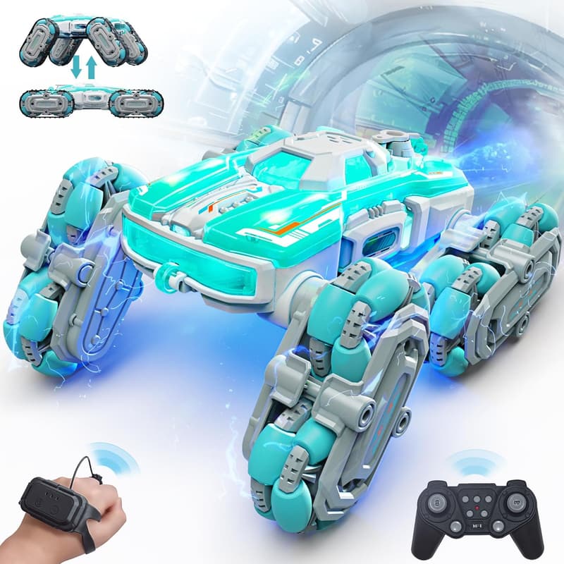 Gesture-Sensing Remote Control Stunt Car with Spray & Lights