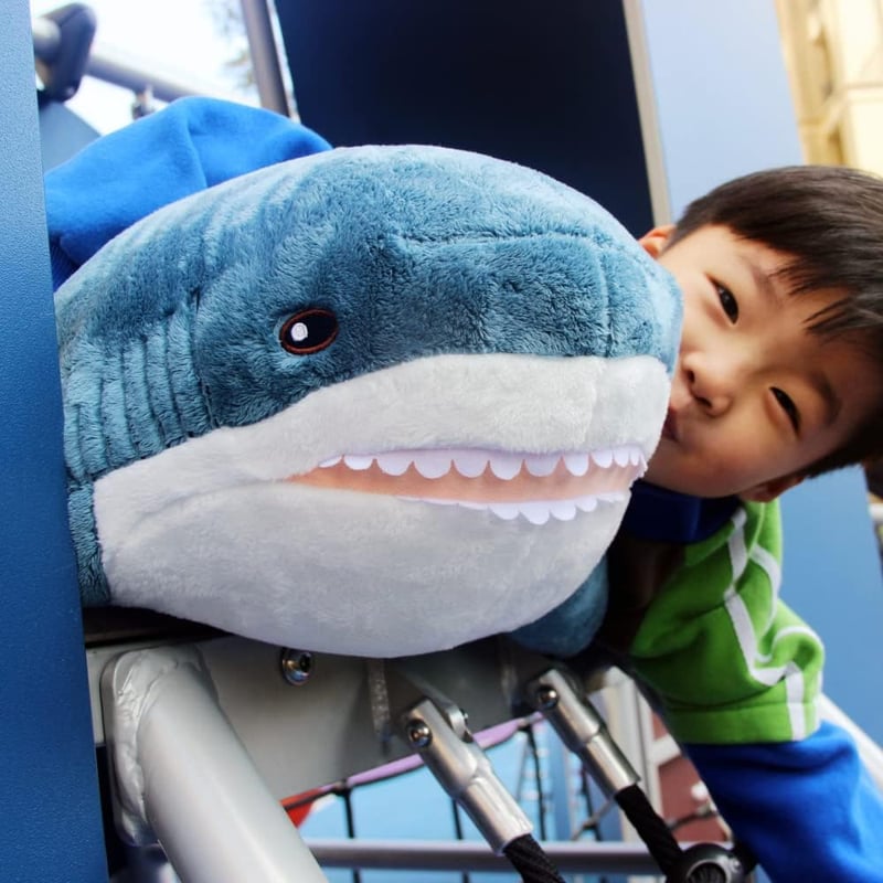 XL Soft Shark Plush Stuffed Animal Pillow – Perfect Gift for Kids