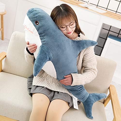 Giant Shark Plush Pillow - Soft Cushion Toy for Kids