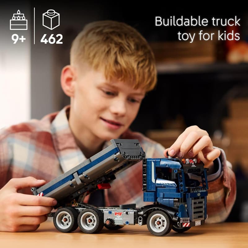 LEGO Technic Tipping Dump Truck - Building Toy for Kids 9+