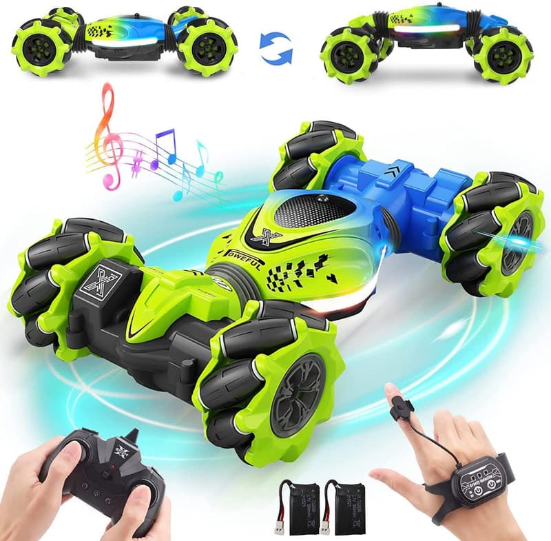 Gesture-Controlled Stunt RC Car for Kids - Birthday/Xmas Gift