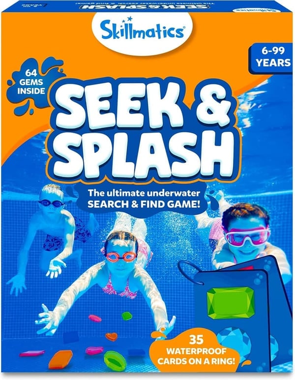 Underwater Seek & Splash Gem Game for Kids, Ages 6+