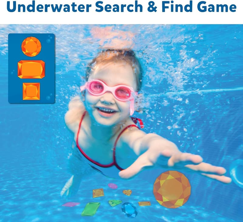 Underwater Seek & Splash Gem Game for Kids, Ages 6+