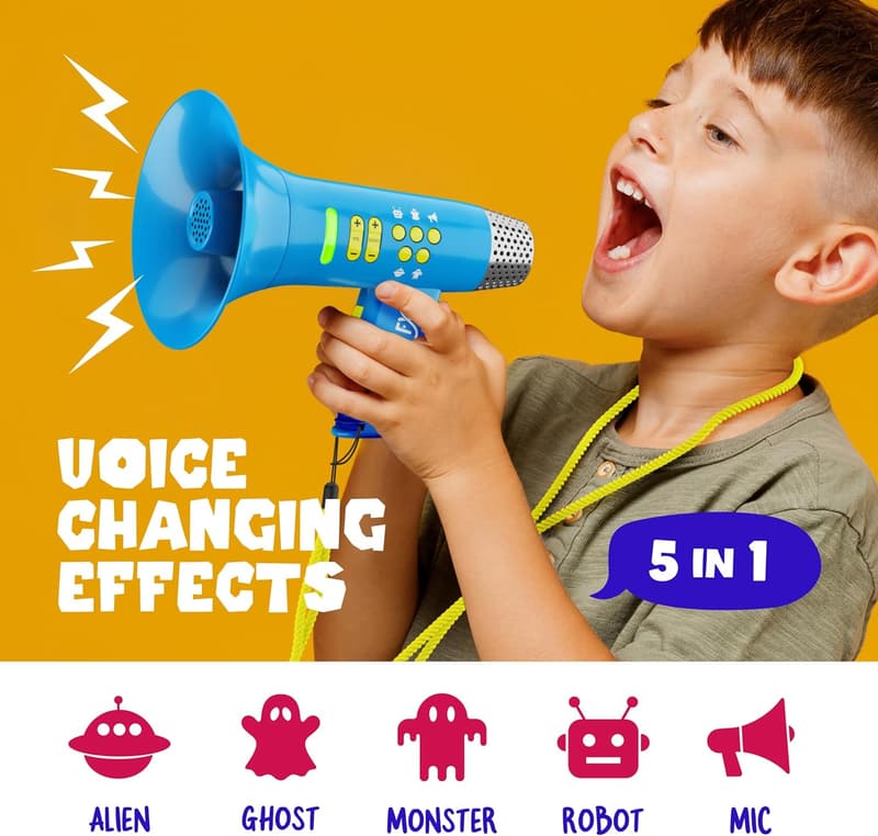 Kids' Voice Changer - Fun Birthday Gift for Ages 3-8