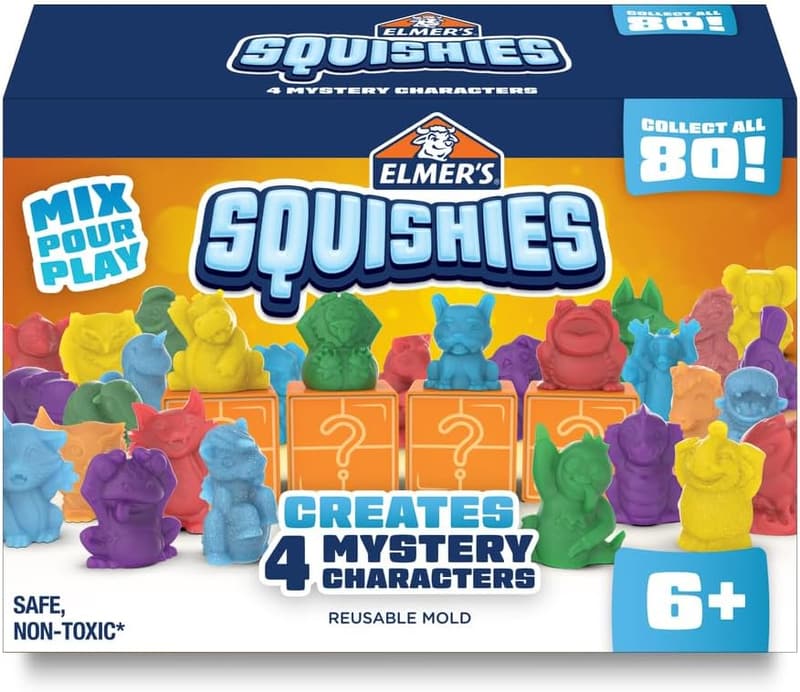 DIY Squishies Kit – Create 6 Mini Characters