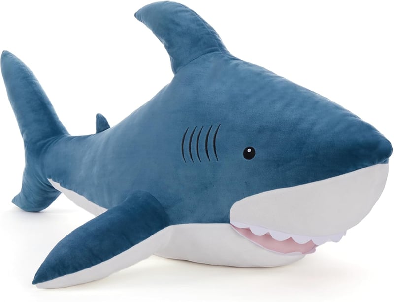 Giant Blue Shark Plush Toy - 51