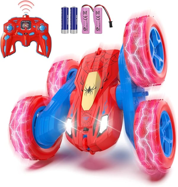 360° Rotating Remote Control Stunt Car for Boys 6-12