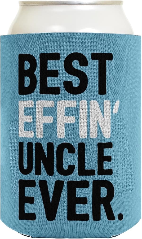 Funny Aunt & Uncle Gift Set - 2-Pack Can Coolers